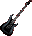 Aria Mac35 Black Elec Guitar