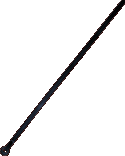 D'Addario 75MOO Black Mando Strap
