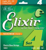 Elixir 45-100N Bass Stgs