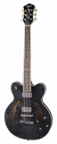 Hofner Contemporary Verythin Deluxe Guitar Trans Black