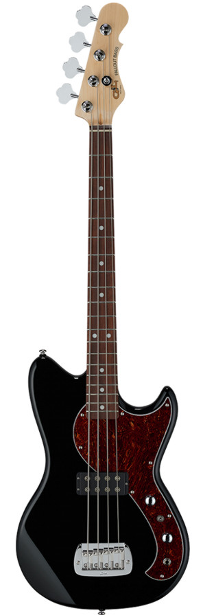 G and L Fallout Bass Jet Black