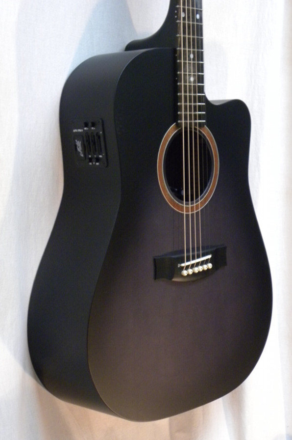 Steilberg String Instruments - Maton SRS70C-GB Ghost Black w/ HSC