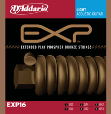 D'Addario EXP Acoustic Guitar Strings