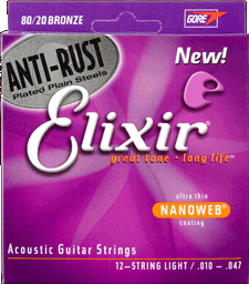 Elxir 12-Stg Acous Light Nano