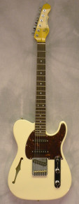 G and L ASAT Classic S Semi Hollow Vintage White