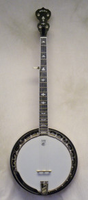 Deering White Lotus Banjo White Oak w/ HSC