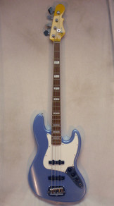 G and L Tribute JB Bass Lake Placid Blue