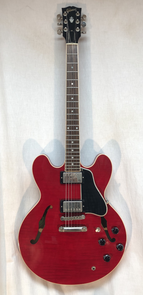 USED Gibson 335 Dot Flamed Top Cherry w/ HSC Circa '03